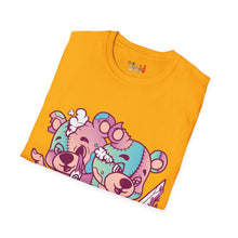 Load image into Gallery viewer, Evil Twin Knife Bear Unisex Softstyle T-Shirt