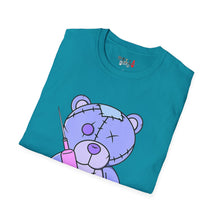 Load image into Gallery viewer, Purple Syringe Teddy Bear T-shirt