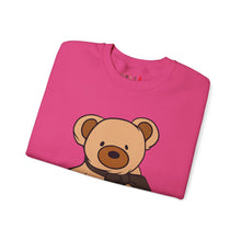 Load image into Gallery viewer, Brown Scarf Teddy Bear Sweatshirt