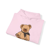 Load image into Gallery viewer, Brown Scarf Teddy Bear Hoodie