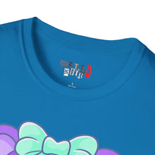 Load image into Gallery viewer, Purple Heart Eye Teddy Bear T-shirt