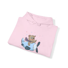 Load image into Gallery viewer, Flying Teddy Bear Hoodie