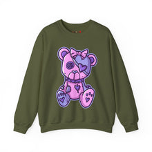 Load image into Gallery viewer, Button Eye Teddy Bear Sweatshirt