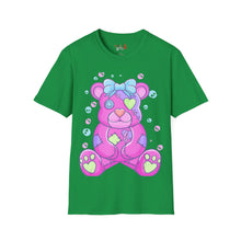 Load image into Gallery viewer, Purple Pink Teddy Bear T-shirt