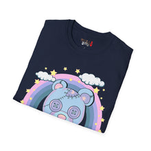 Load image into Gallery viewer, Pastel Rainbow Teddy Bear T-shirt