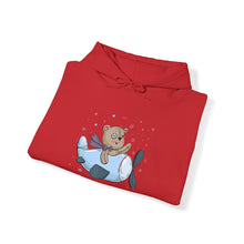Load image into Gallery viewer, Flying Teddy Bear Hoodie