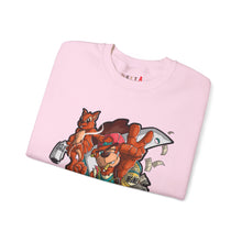 Load image into Gallery viewer, Purple Teddy Bear Sweatshirt