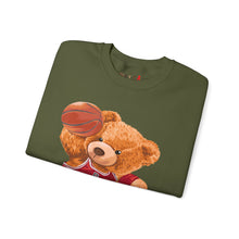 Load image into Gallery viewer, Basketball Teddy Bear Sweatshirt