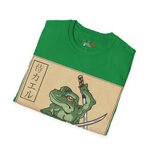 Load image into Gallery viewer, Samurai Frog Unisex Softstyle T-Shirt