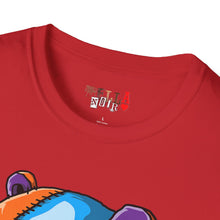 Load image into Gallery viewer, Tired Colorful Bear Unisex Softstyle T-Shirt