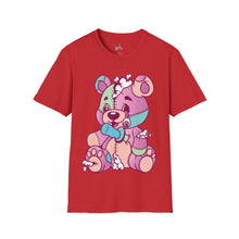 Load image into Gallery viewer, Patchy Knifed Bear Unisex Softstyle T-Shirt