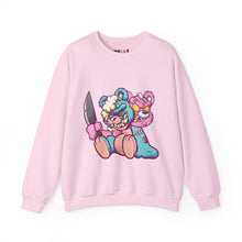 Load image into Gallery viewer, Two Headed Knife Teddy Bear Sweatshirt