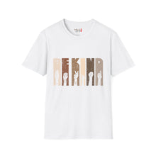 Load image into Gallery viewer, Be Kind Sign Language Unisex Softstyle T-Shirt