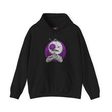 Load image into Gallery viewer, Pinhead Purple Teddy Bear Hoodie