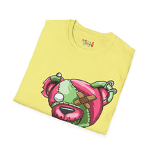 Load image into Gallery viewer, Bandaid Eye Teddy Bear Unisex Softstyle T-Shirt