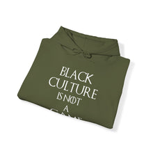 Load image into Gallery viewer, Black Culture is NOT a Game Heavy Blend Unisex Hoodie