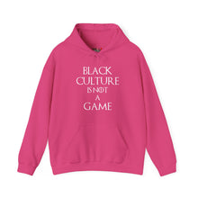 Load image into Gallery viewer, Black Culture is NOT a Game Heavy Blend Unisex Hoodie