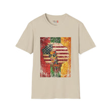 Load image into Gallery viewer, Afro American Queen Unisex Softstyle T-Shirt