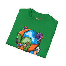 Load image into Gallery viewer, Tired Colorful Bear Unisex Softstyle T-Shirt