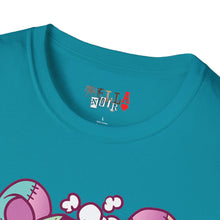 Load image into Gallery viewer, Patchy Knifed Bear Unisex Softstyle T-Shirt