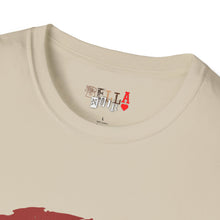 Load image into Gallery viewer, Bandaged Samurai Cat Unisex Softstyle T-Shirt