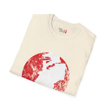 Load image into Gallery viewer, Red Moon Samurai Unisex Softstyle T-Shirt