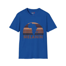 Load image into Gallery viewer, Melanin Half Circle Unisex Softstyle T-Shirt