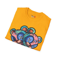 Load image into Gallery viewer, Twin Knife Bears Unisex Softstyle T-Shirt