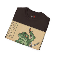 Load image into Gallery viewer, Samurai Frog Unisex Softstyle T-Shirt
