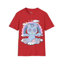 Load image into Gallery viewer, Pastel Rainbow Teddy Bear T-shirt