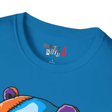 Load image into Gallery viewer, Tired Colorful Bear Unisex Softstyle T-Shirt