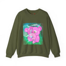 Load image into Gallery viewer, Purple Teddy Bear Sweatshirt