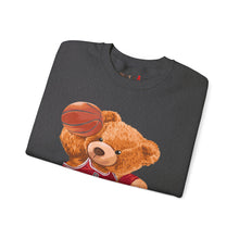Load image into Gallery viewer, Basketball Teddy Bear Sweatshirt