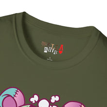 Load image into Gallery viewer, Patchy Knifed Bear Unisex Softstyle T-Shirt