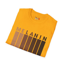 Load image into Gallery viewer, Melanin Vertical Stripes Unisex Softstyle T-Shirt