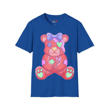 Load image into Gallery viewer, Orange Heart Eye Teddy Bear T-shirt