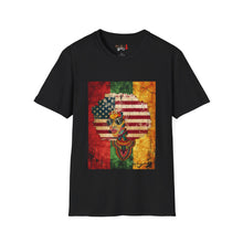 Load image into Gallery viewer, Afro American Queen Unisex Softstyle T-Shirt