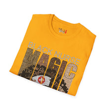 Load image into Gallery viewer, Black Nurse Magic Unisex Softstyle T-Shirt