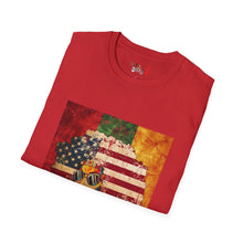 Load image into Gallery viewer, Afro American Queen Unisex Softstyle T-Shirt