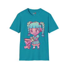 Load image into Gallery viewer, Little Girl Chainsaw Unisex Softstyle T-Shirt