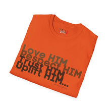 Load image into Gallery viewer, Love HIM Uplift HIM Unisex Softstyle T-Shirt