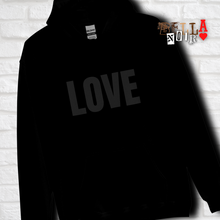 Load image into Gallery viewer, Black LOVE Unisex Hoodie