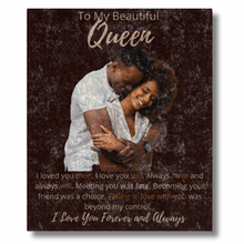 Load image into Gallery viewer, Custom Luxurious Crushed Velvet Blanket