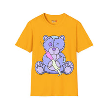 Load image into Gallery viewer, Purple Syringe Teddy Bear T-shirt