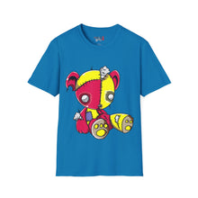 Load image into Gallery viewer, Red & Yellow Teddy Bear Unisex Softstyle T-Shirt