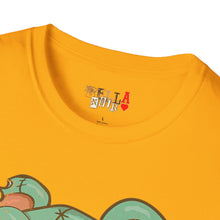 Load image into Gallery viewer, Evil Patched Teddy Bear Unisex Softstyle T-Shirt