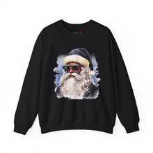 Load image into Gallery viewer, Black Santa 5 Unisex Heavy Blend™ Crewneck Sweatshirt