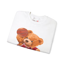 Load image into Gallery viewer, Basketball Teddy Bear Sweatshirt