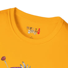 Load image into Gallery viewer, Pincushion Head Bear Unisex Softstyle T-Shirt