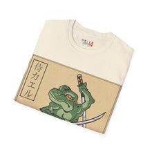 Load image into Gallery viewer, Samurai Frog Unisex Softstyle T-Shirt
